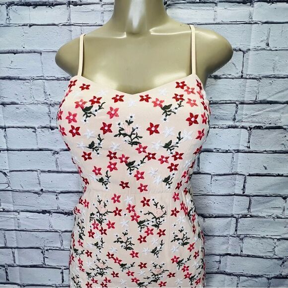 Club Monaco floral print dress size 2 - Picture 2 of 10